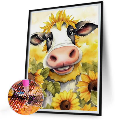 The Cow - Full Round Drill Diamond Painting 30*40CM