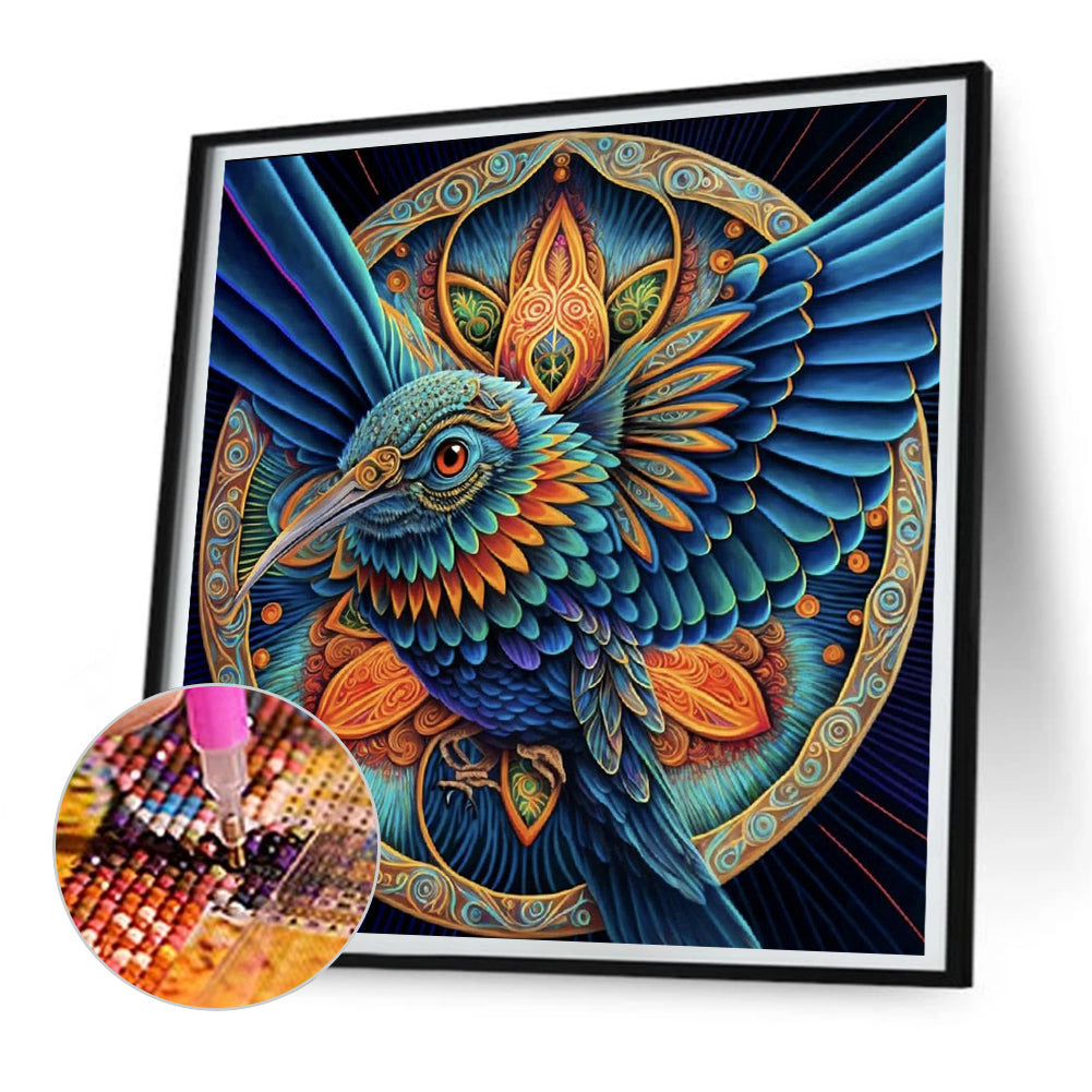 Sparrow - Full Round Drill Diamond Painting 30*30CM