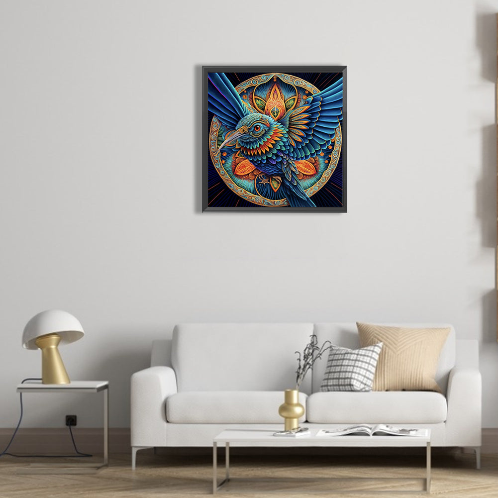 Sparrow - Full Round Drill Diamond Painting 30*30CM