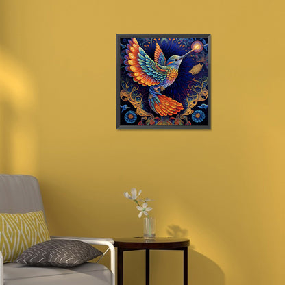 Sparrow - Full Round Drill Diamond Painting 30*30CM