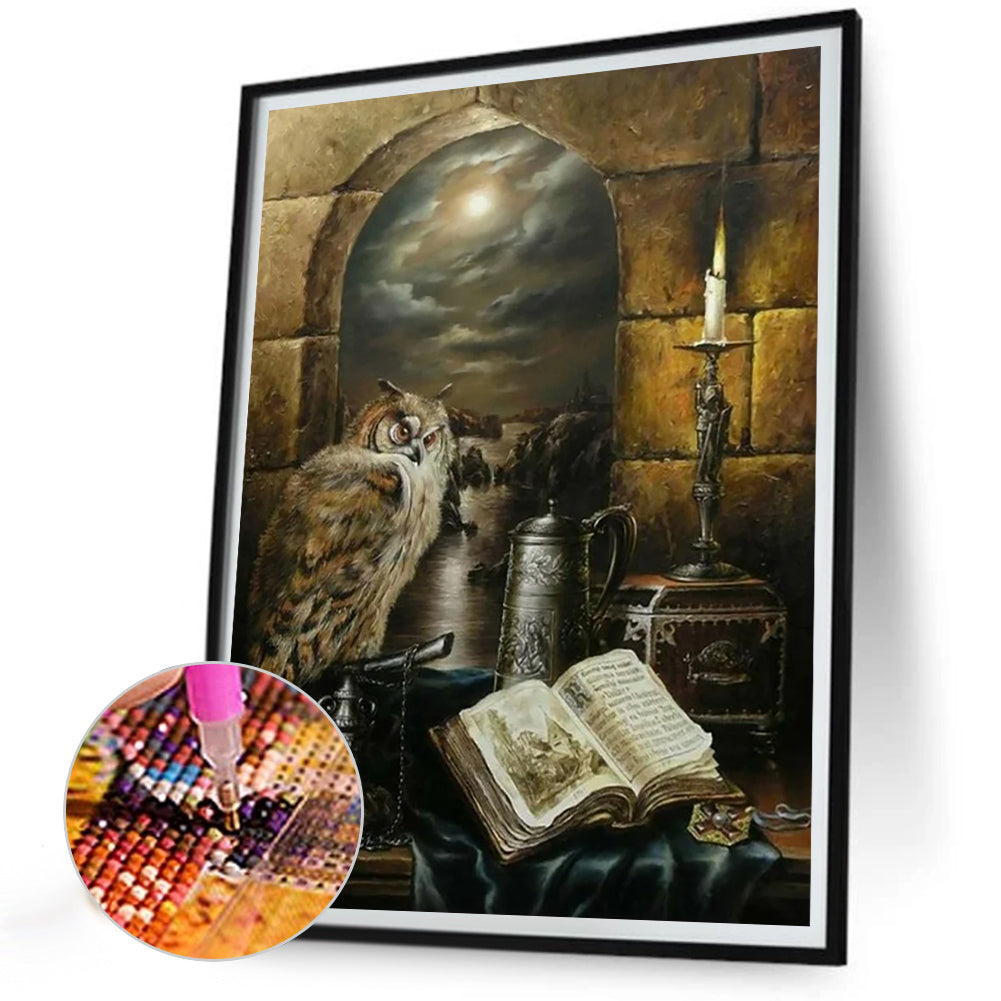 Table - Full Round Drill Diamond Painting 30*40CM