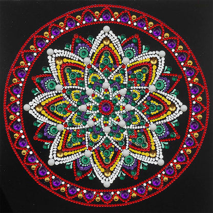 Mandala - Special Shaped Drill Diamond Painting 30*30CM