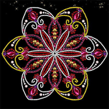 Mandala - Special Shaped Drill Diamond Painting 30*30CM