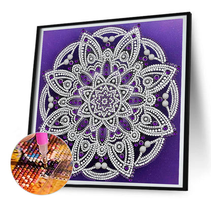 Mandala - Special Shaped Drill Diamond Painting 30*30CM
