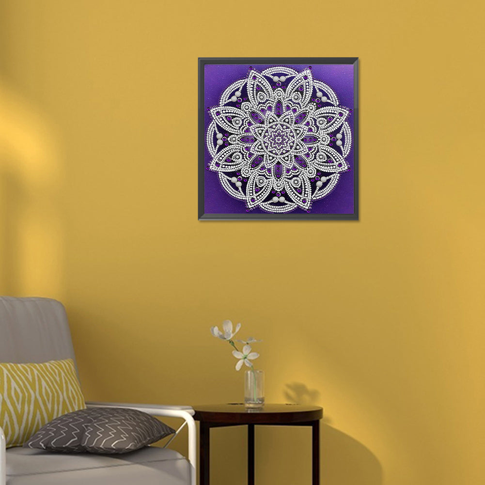 Mandala - Special Shaped Drill Diamond Painting 30*30CM