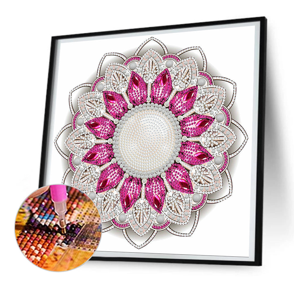 Mandala - Special Shaped Drill Diamond Painting 30*30CM