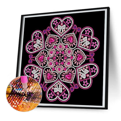 Mandala - Special Shaped Drill Diamond Painting 30*30CM