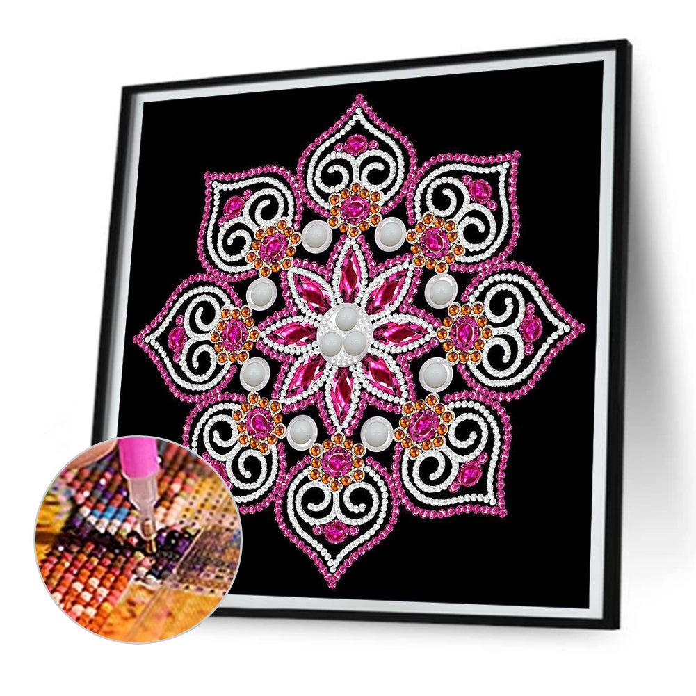 Mandala - Special Shaped Drill Diamond Painting 30*30CM