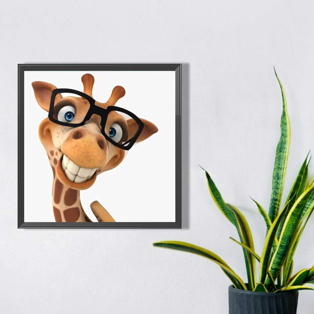 Giraffe - Full Square Drill Diamond Painting 50*50CM