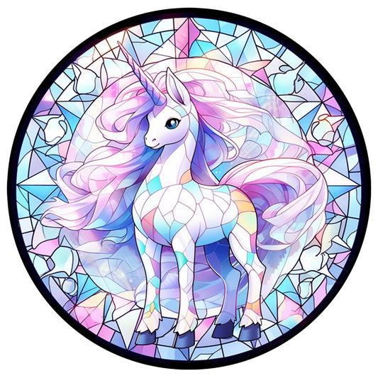 My Little Pony Glass Painting - Full Round Drill Diamond Painting 30*30CM