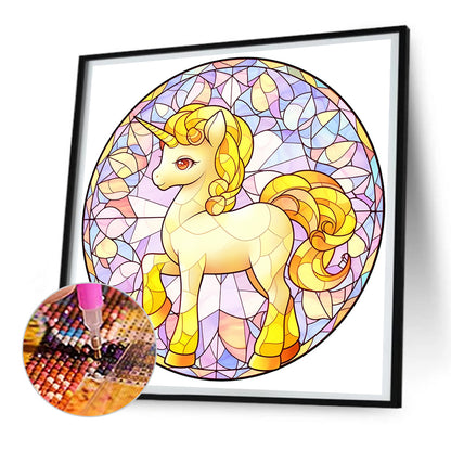 My Little Pony Glass Painting - Full Round Drill Diamond Painting 30*30CM