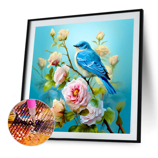 Flowers And Birds - Full Round Drill Diamond Painting 40*40CM