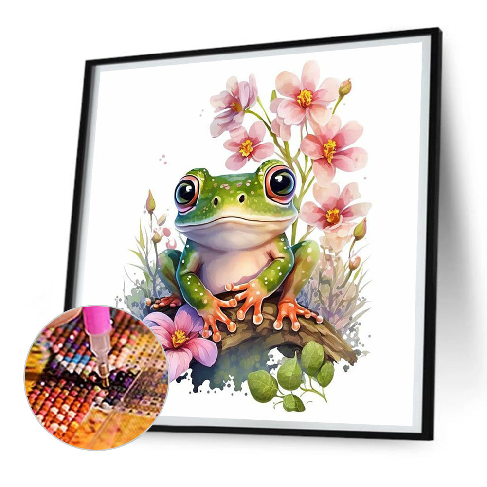 Frog - Full Round Drill Diamond Painting 30*30CM