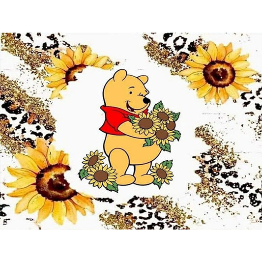 Winnie The Pooh - Full Round Drill Diamond Painting 40*30CM