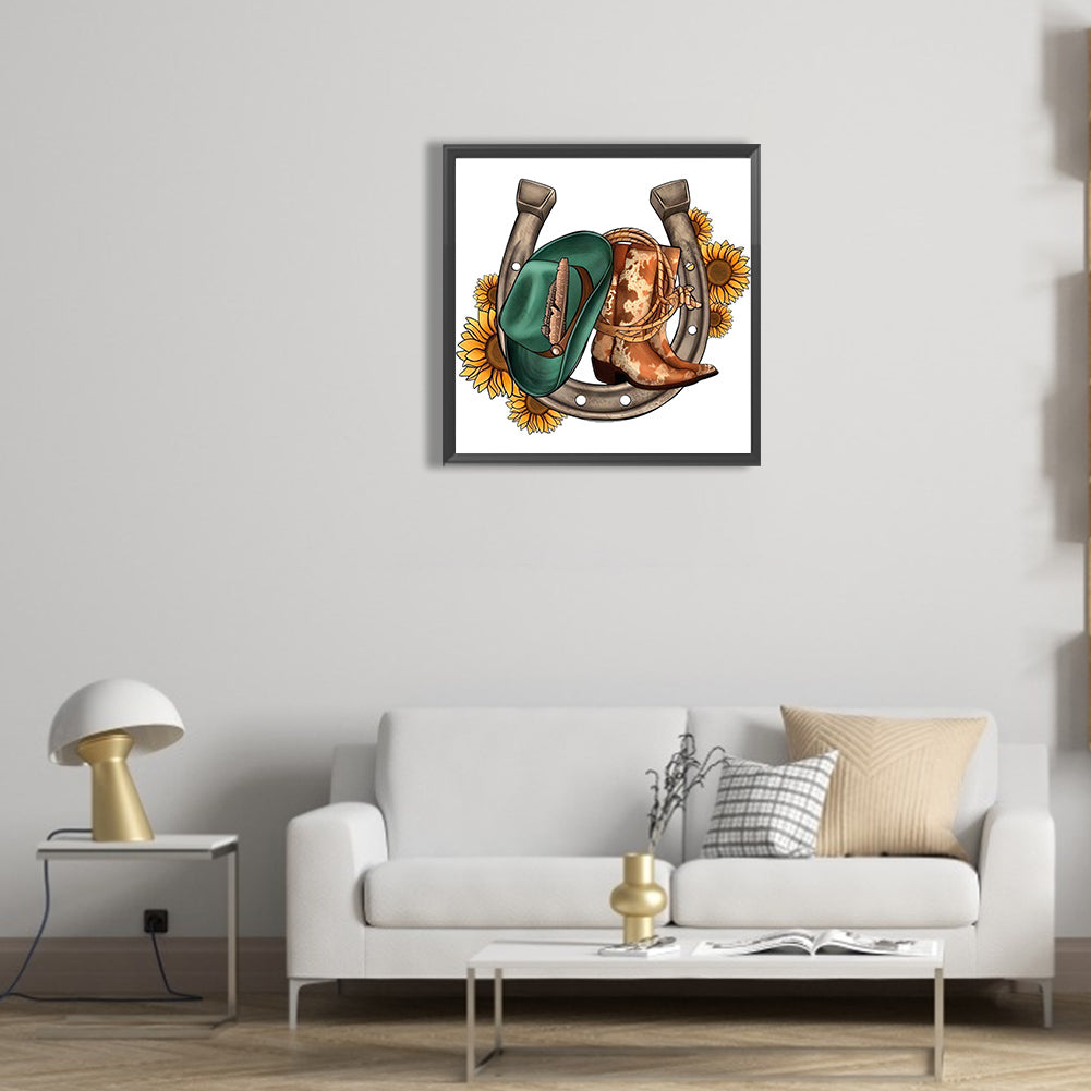 Boots - Full Round Drill Diamond Painting 30*30CM