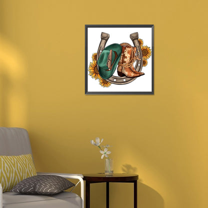 Boots - Full Round Drill Diamond Painting 30*30CM
