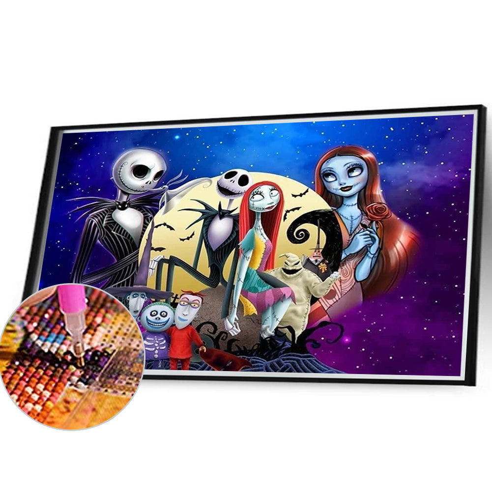 Corpse Bride - Full Round Drill Diamond Painting 40*30CM
