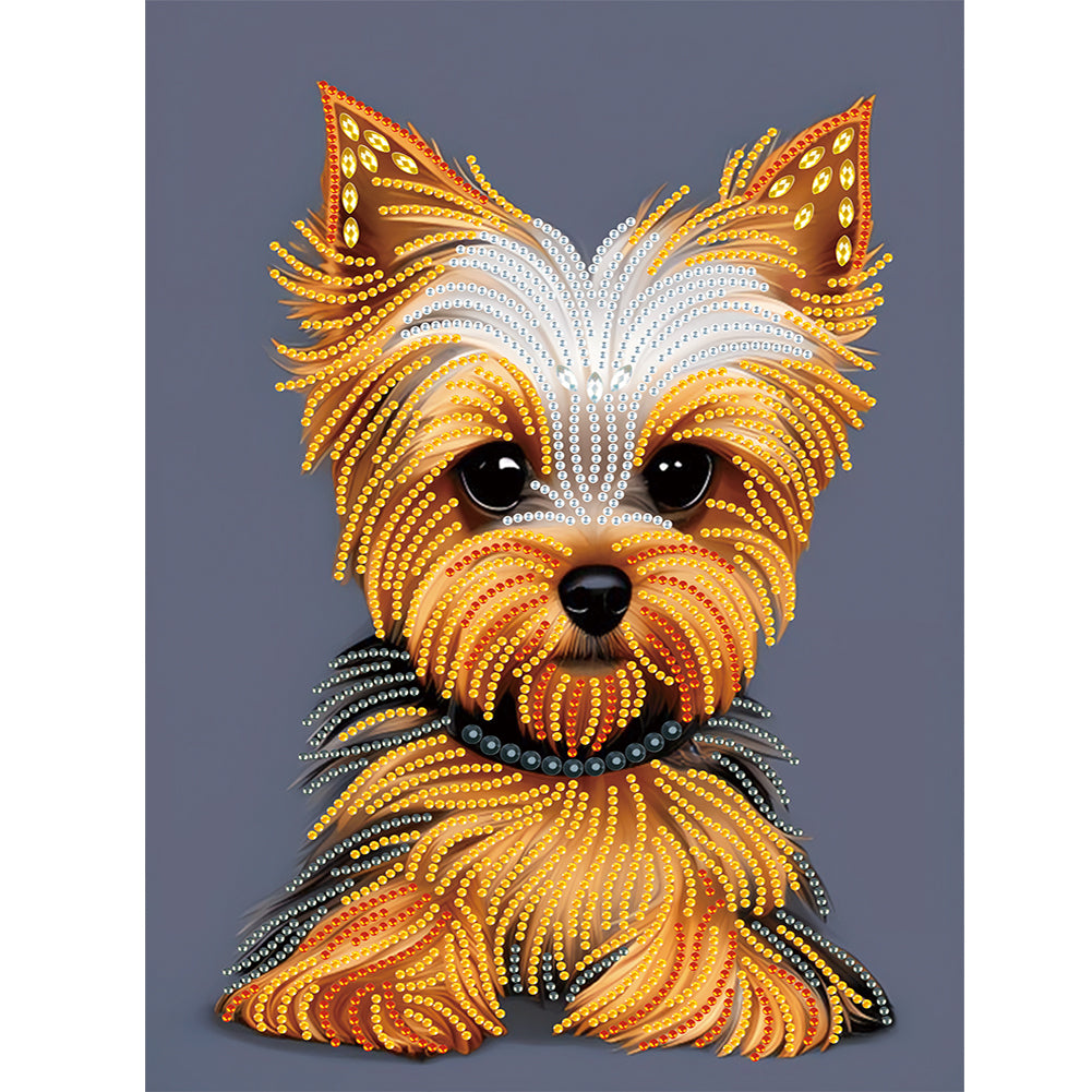 Yorkshire Terrier - Special Shaped Drill Diamond Painting 30*40CM