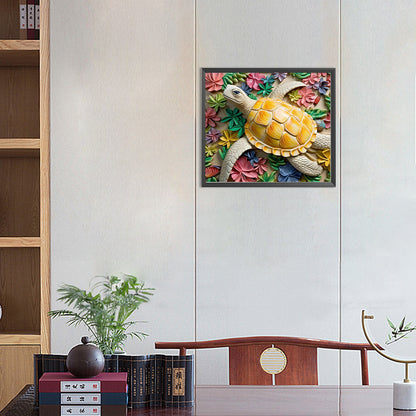 Relief 3D - Full Round Drill Diamond Painting 40*35CM