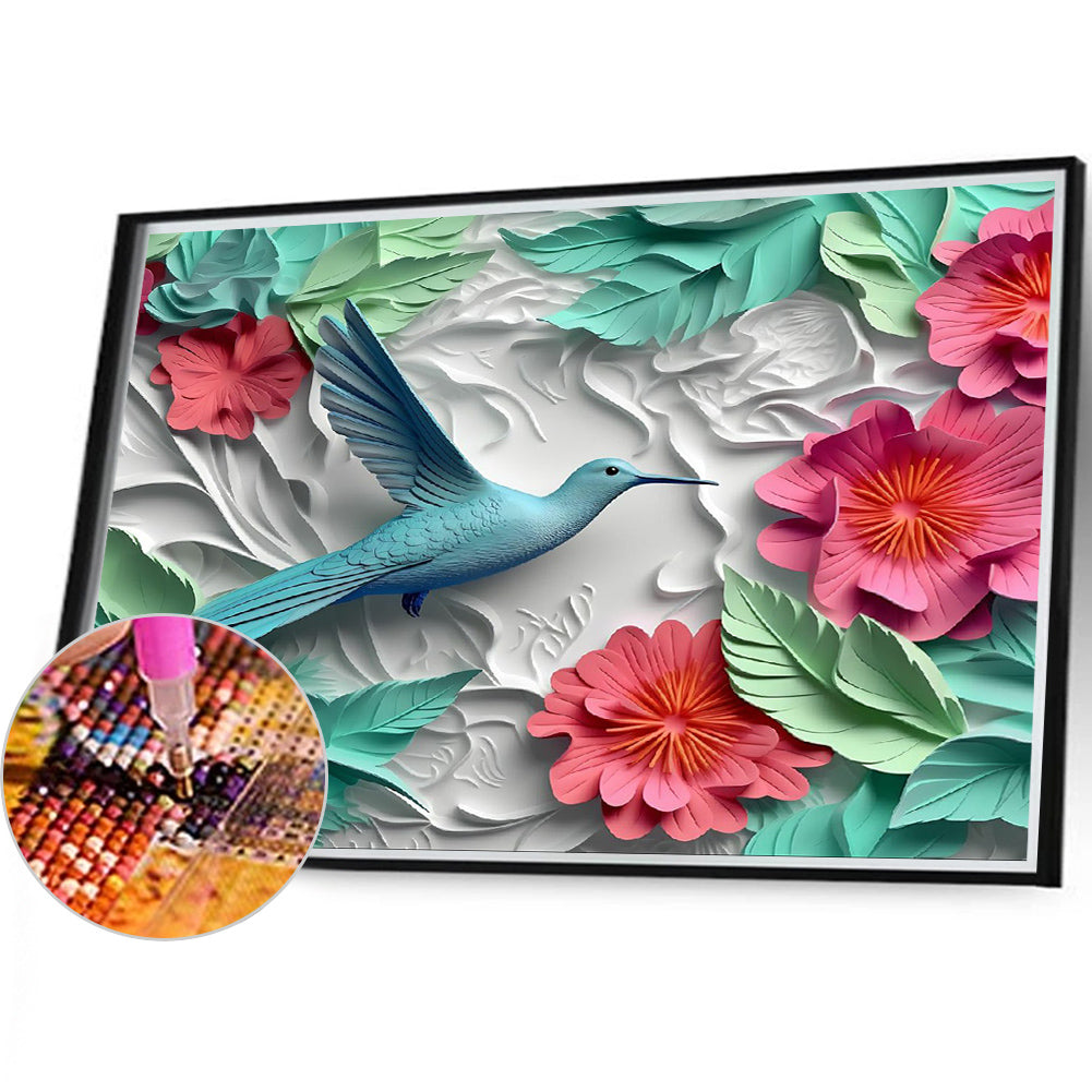 Relief 3D - Full Round Drill Diamond Painting 40*35CM
