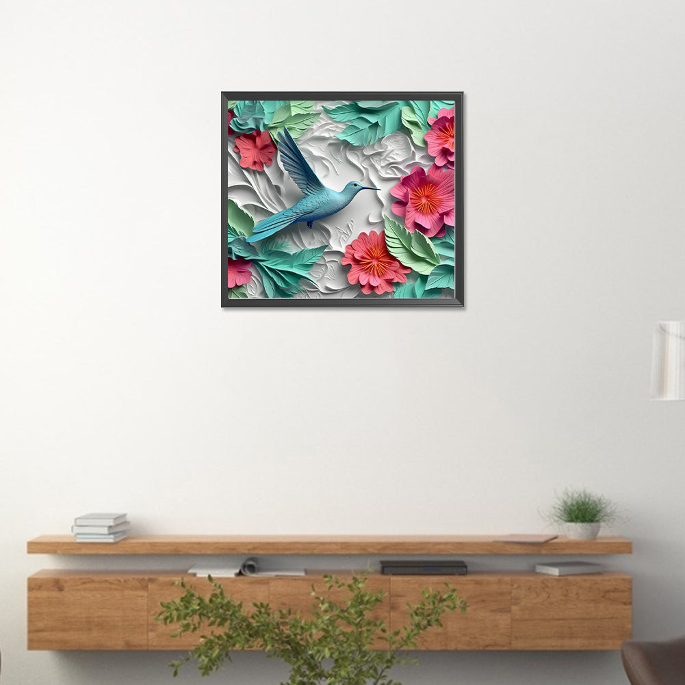 Relief 3D - Full Round Drill Diamond Painting 40*35CM