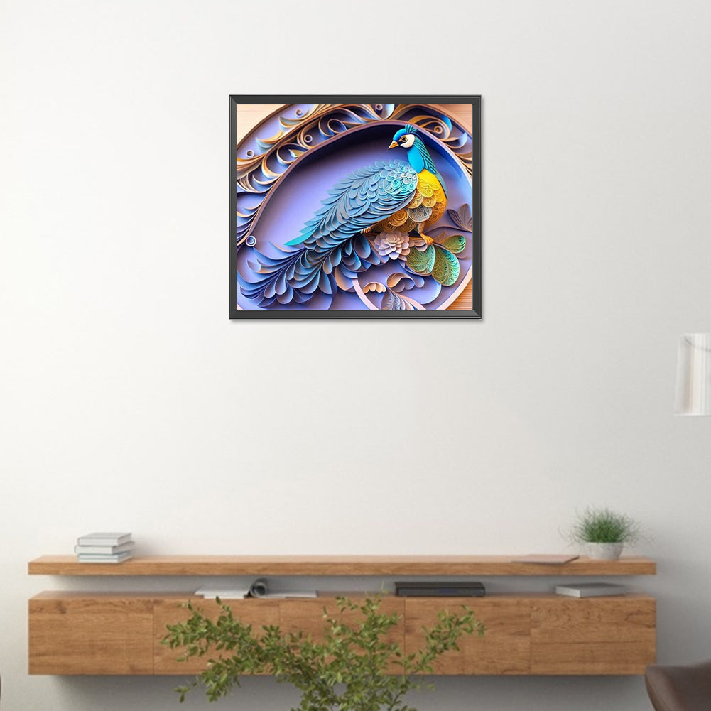 Relief 3D - Full Round Drill Diamond Painting 40*35CM