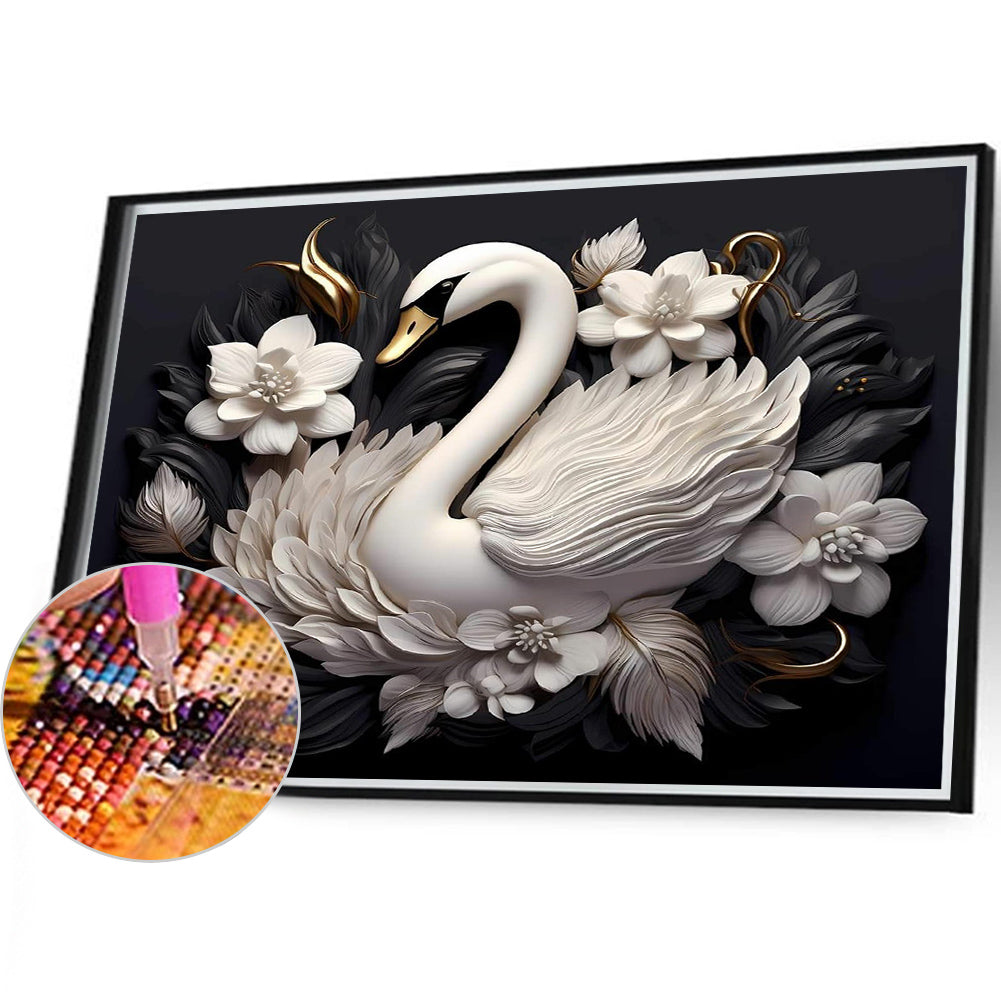 Relief 3D - Full Round Drill Diamond Painting 40*35CM