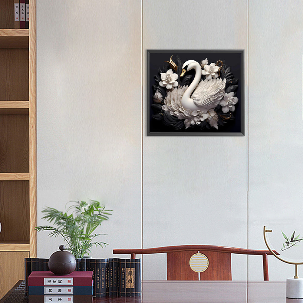 Relief 3D - Full Round Drill Diamond Painting 40*35CM