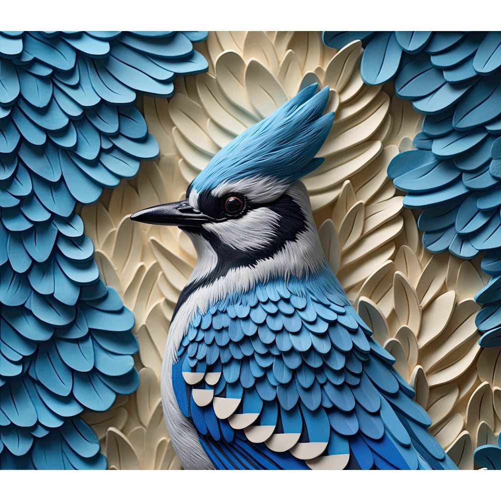 Relief 3D - Full Round Drill Diamond Painting 40*35CM
