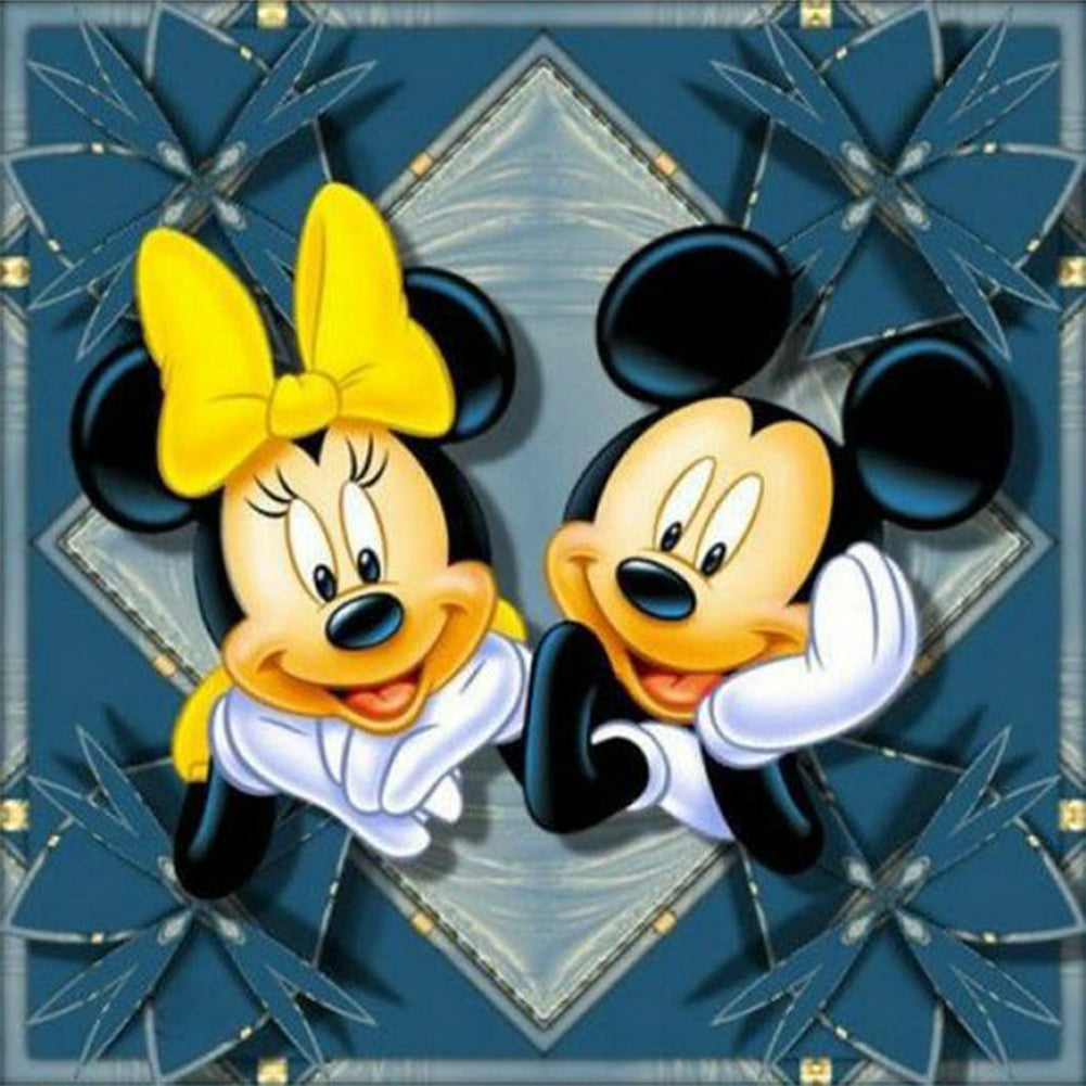 Disney Mickey Mouse - Full Round Drill Diamond Painting 30*30CM