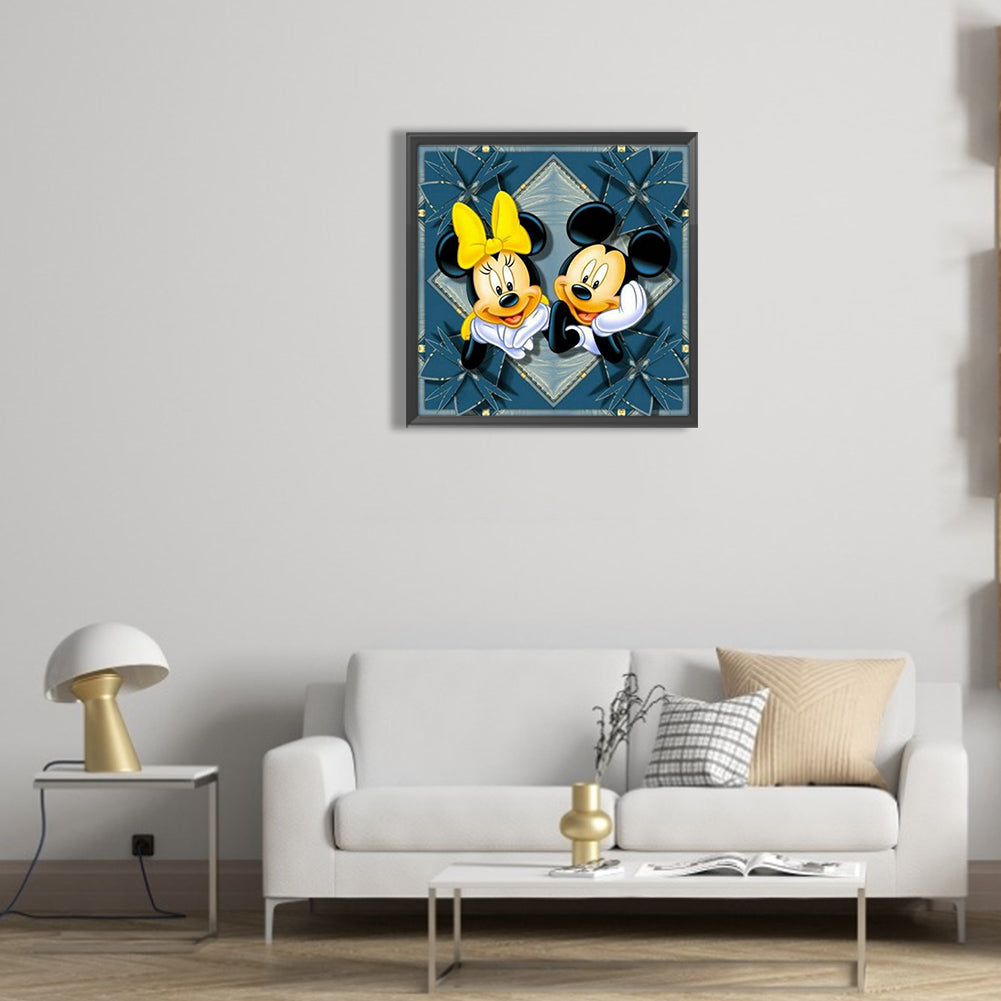 Disney Mickey Mouse - Full Round Drill Diamond Painting 30*30CM