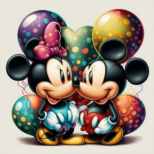 Disney Mickey Mouse - Full Round Drill Diamond Painting 30*30CM