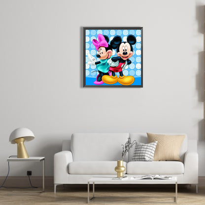 Disney Mickey Mouse - Full Round Drill Diamond Painting 30*30CM