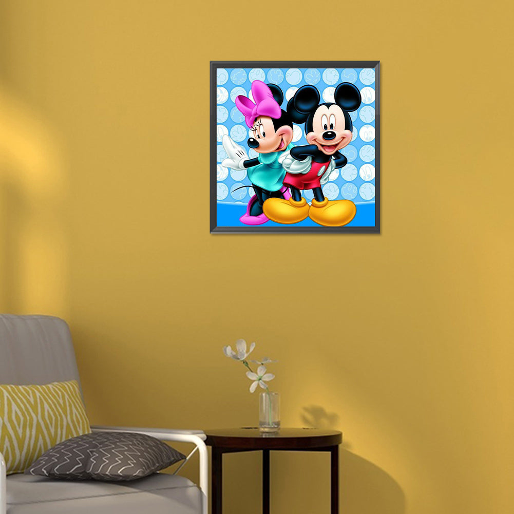 Disney Mickey Mouse - Full Round Drill Diamond Painting 30*30CM