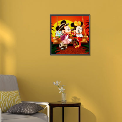 Disney Mickey Mouse - Full Round Drill Diamond Painting 30*30CM