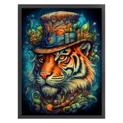 Tiger - 11CT Stamped Cross Stitch 40*55CM