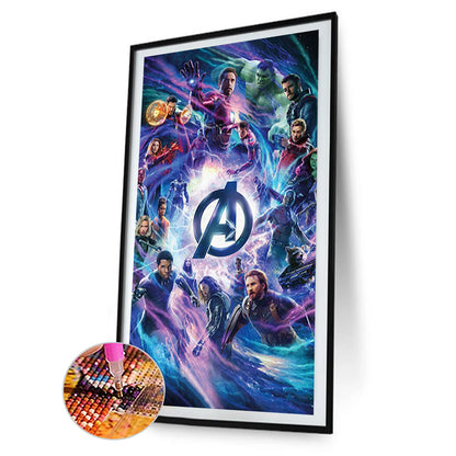 Marvel All Star - Full Round Drill Diamond Painting 70*120CM