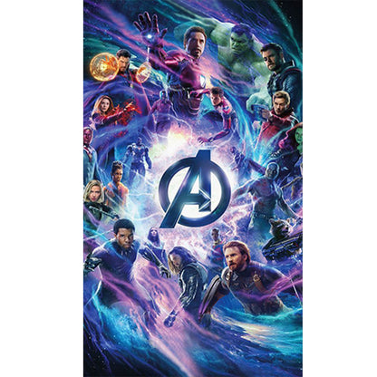 Marvel All Star - Full Round Drill Diamond Painting 70*120CM