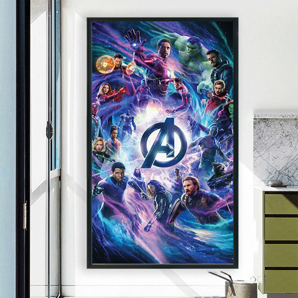 Marvel All Star - Full Round Drill Diamond Painting 70*120CM