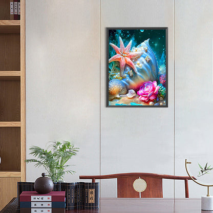 Fantasy Seashells - Full Round Drill Diamond Painting 30*40CM