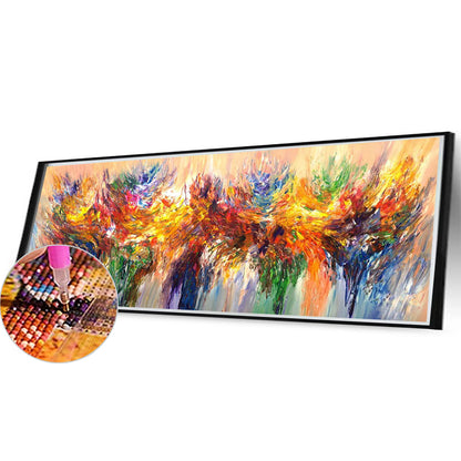 Abstract Art - Full Square Drill Diamond Painting 100*45CM