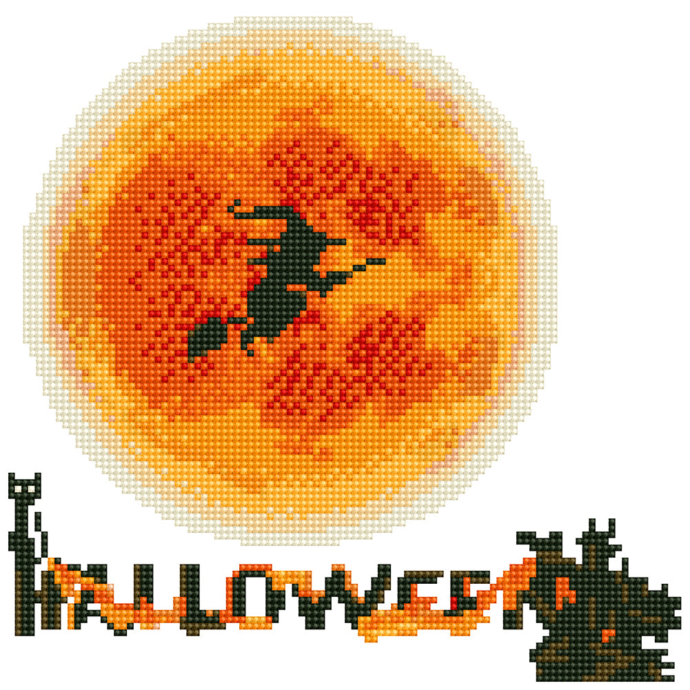 DIY Child Stickers Toy Creative Diamond Stickers Halloween Element Gift for Kids