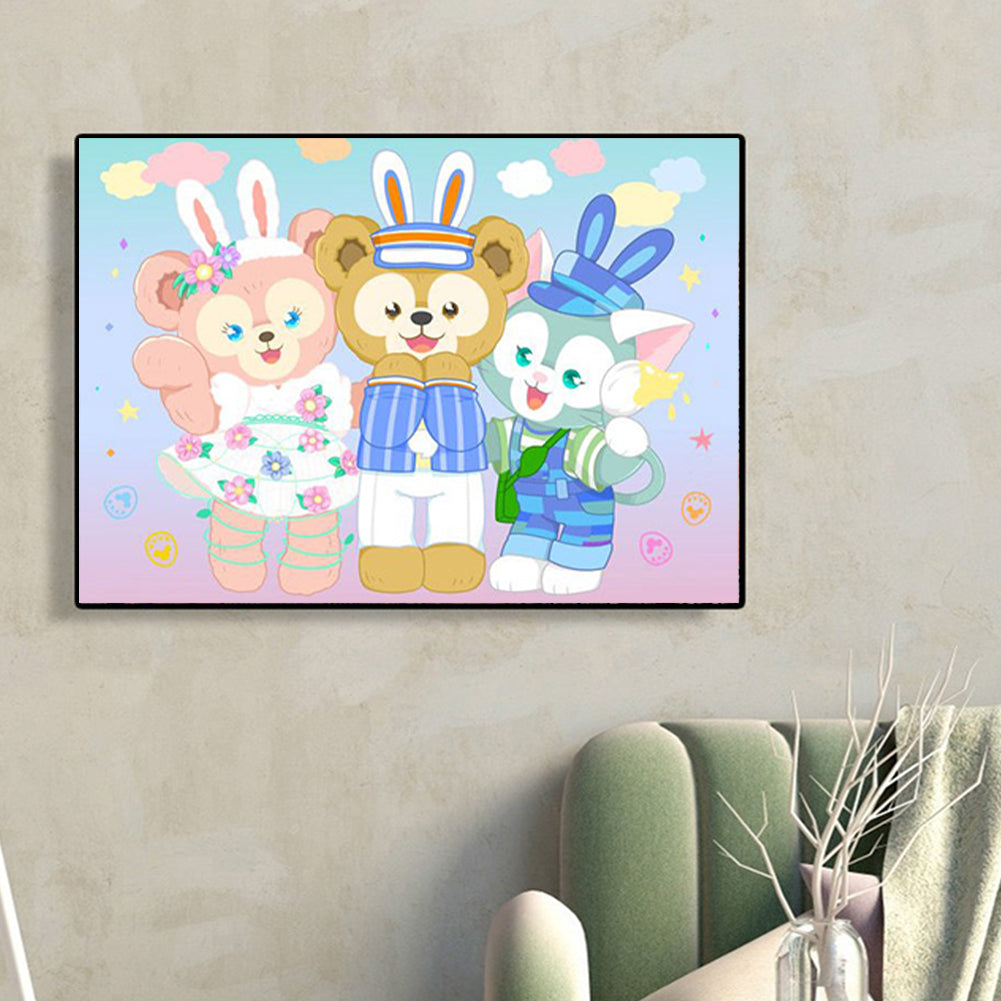 Stella And Lena Belle - Full Round Drill Diamond Painting 40*30CM