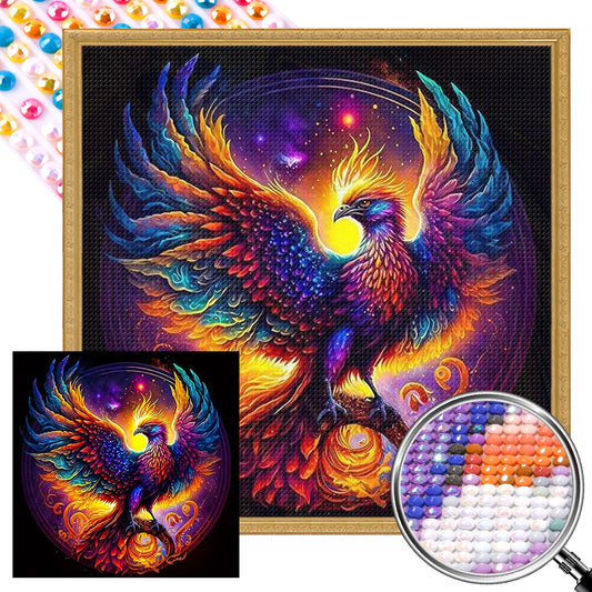 Phoenix - AB Round Drill Diamond Painting 40*40CM