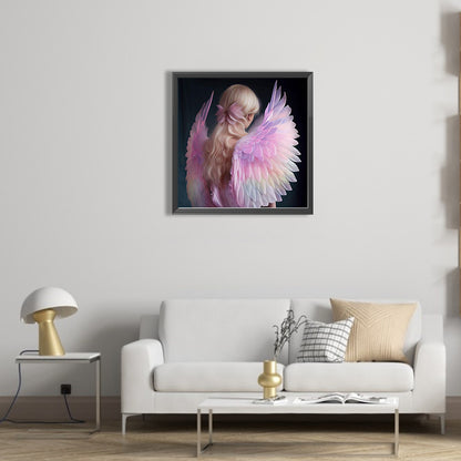 Angel Girl - AB Round Drill Diamond Painting 40*40CM