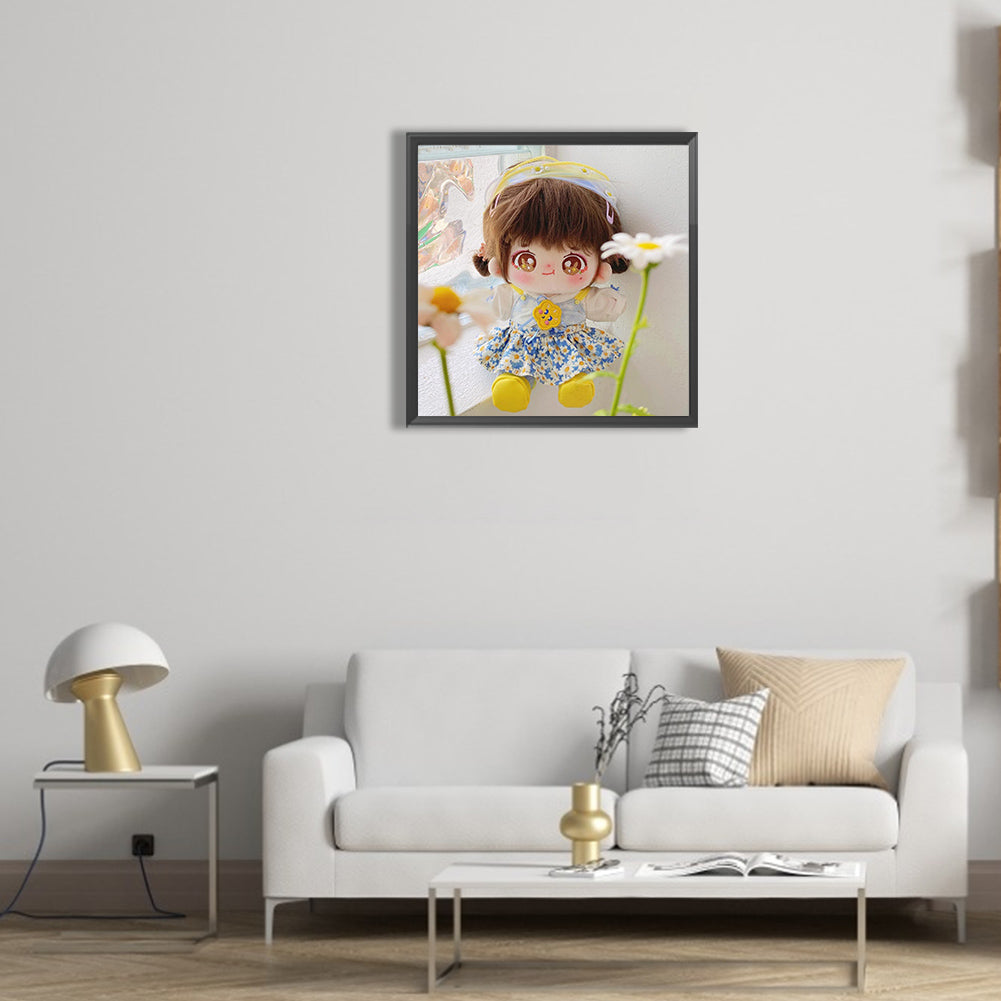 Cotton Doll - Full Round Drill Diamond Painting 30*30CM