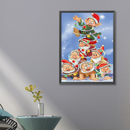 Seven Dwarfs - Full Round Drill Diamond Painting 40*60CM