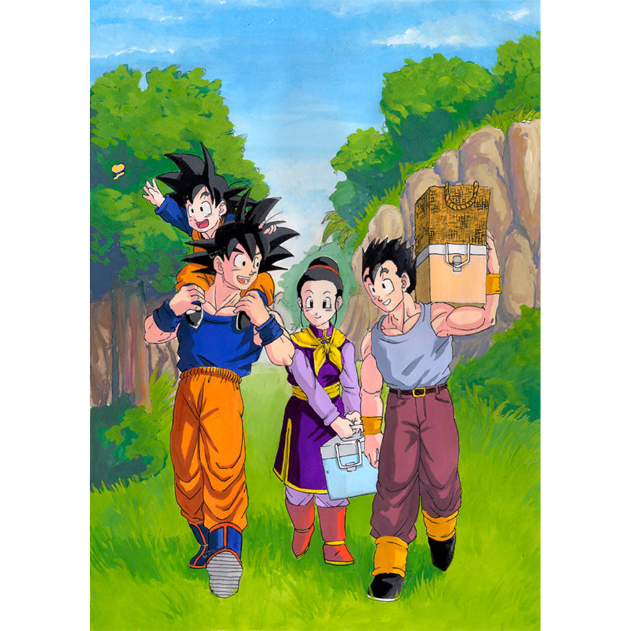 Anime Dragon Ball - Full Round Drill Diamond Painting 30*40CM