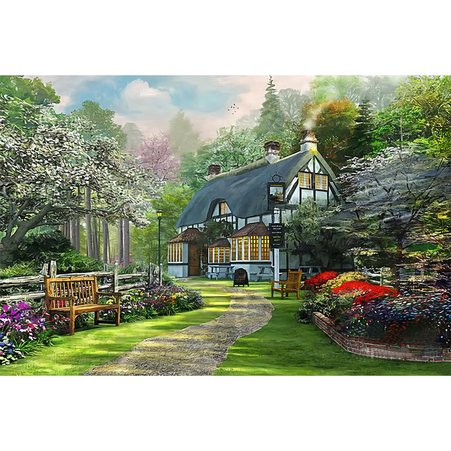House - Full Round Drill Diamond Painting 40*50CM