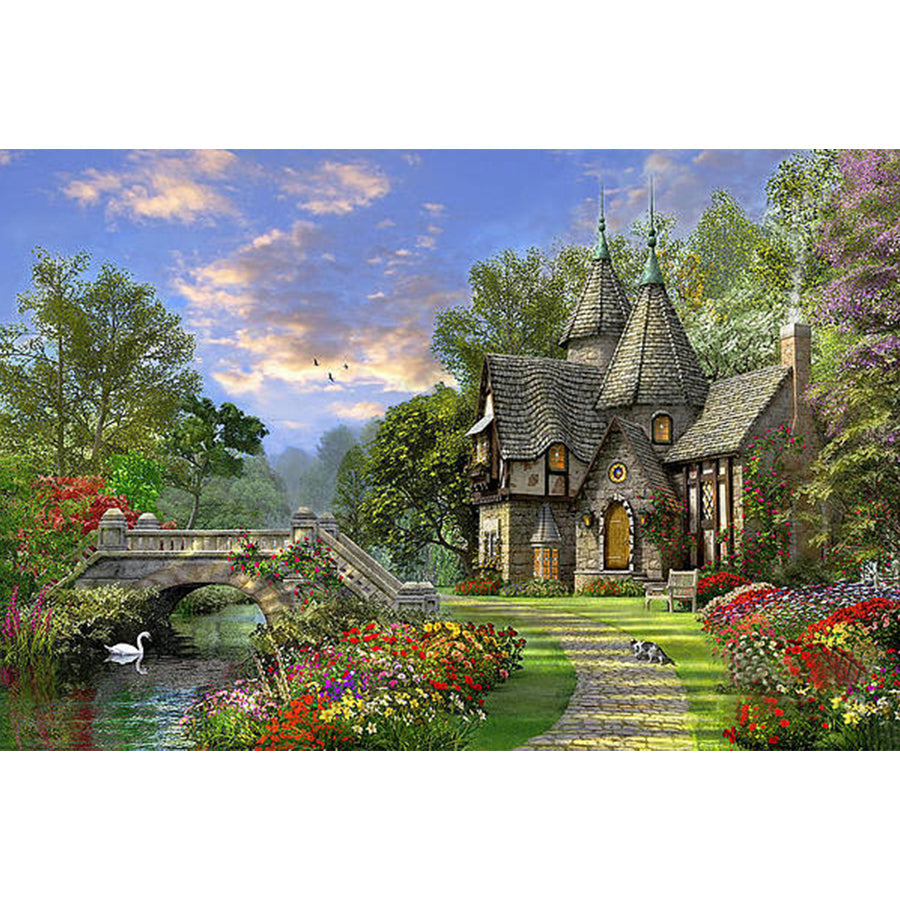 House - Full Round Drill Diamond Painting 40*50CM